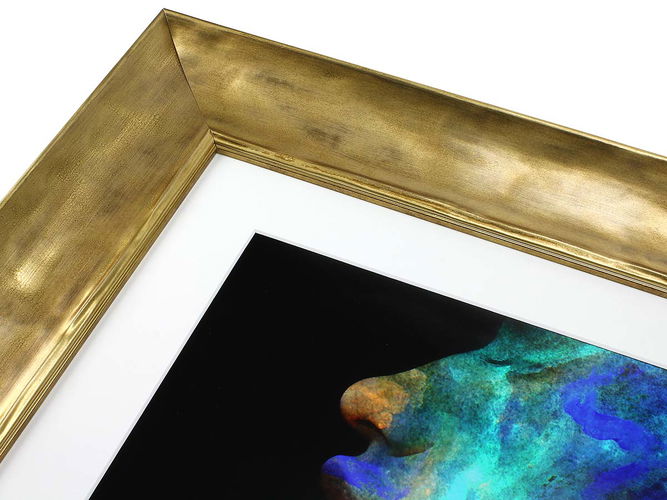 86mm 'Galeria' Old Gold Frame Moulding